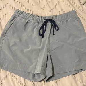 Athleta Light Gray Athletic Shorts